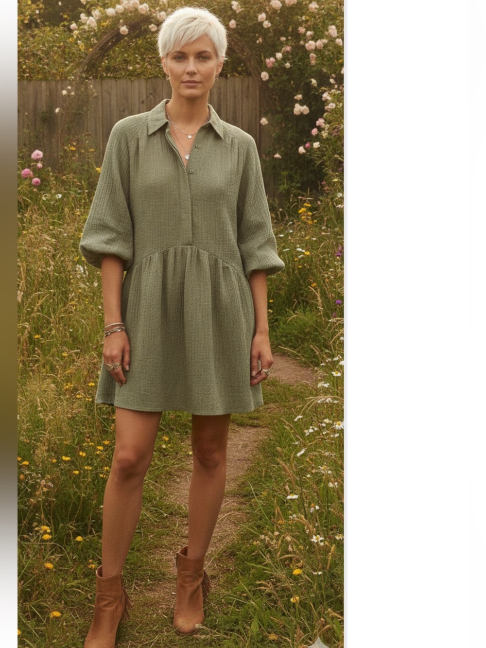 Club Monaco Seaspray Coastal Casual Mini Dress Linen Blend M Seersucker